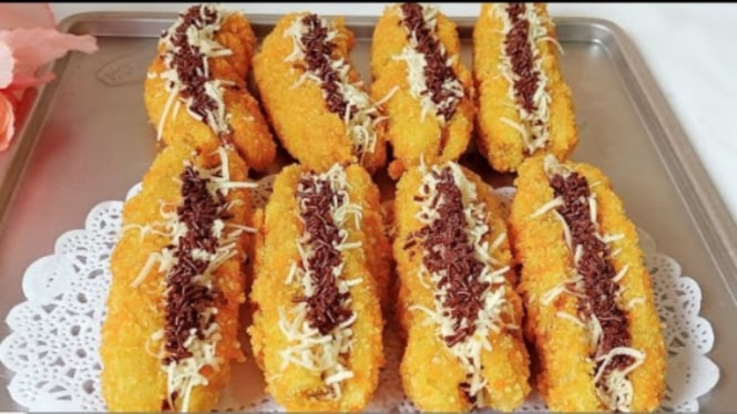 Pisang goreng krispi