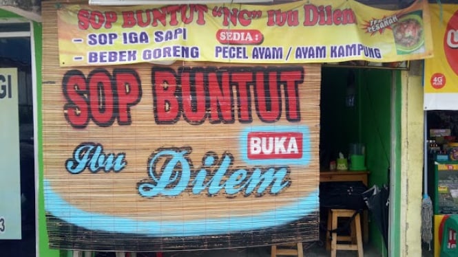 Warung Sop Buntut NC Ibu Dilem/Hewis Karawang