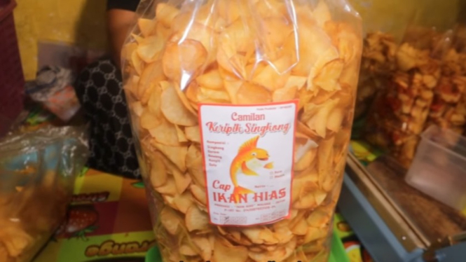 Keripik Singkong Ikan Hias