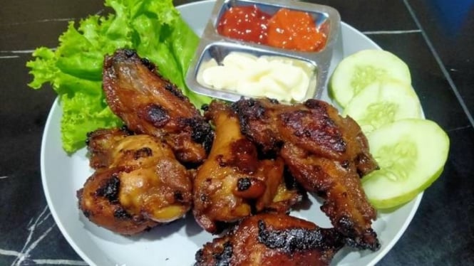 Sayap.Ayam Goreng