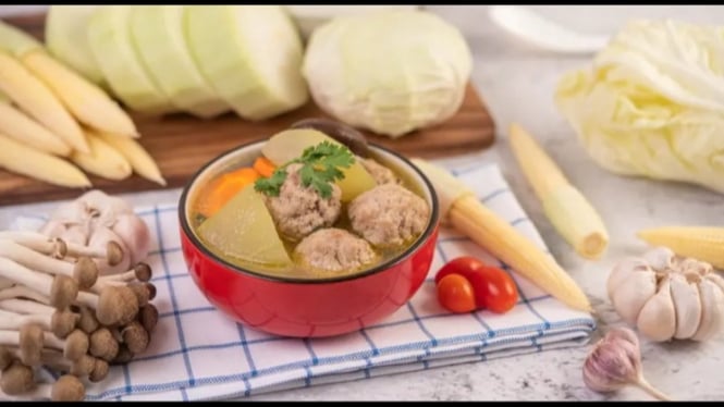 Bakso Ayam Tanpa Tepung