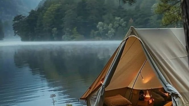 Glamping (foto ilustrasi).