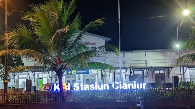 Stasiun Cianjur, Jawa Barat.