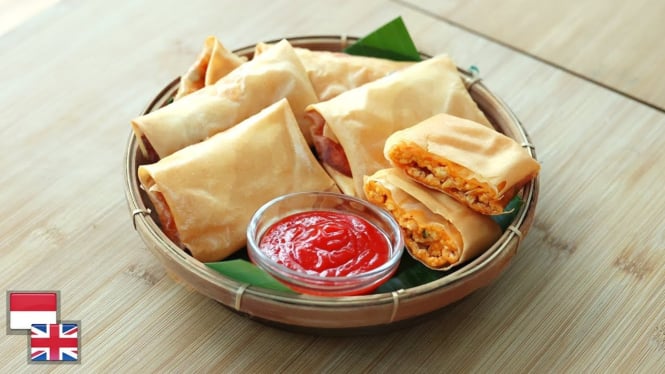 Martabak Tahu Telur Kulit Lumpia