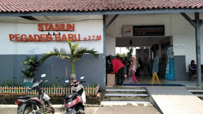 Stasiun Pagaden Baru Subang