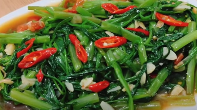 Cah Kangkung Saus Tiram