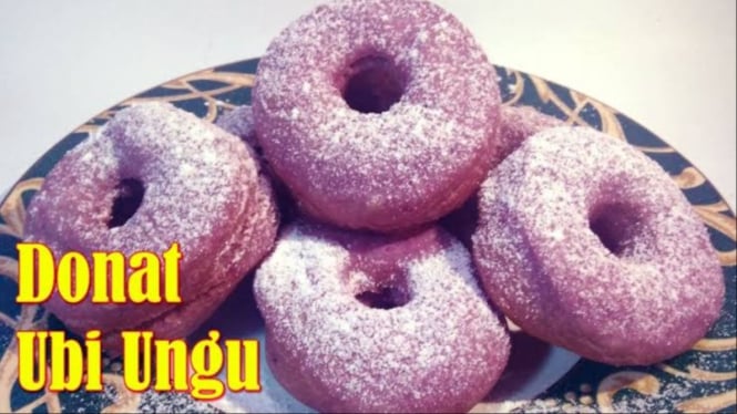 Donat Ubi Ungu