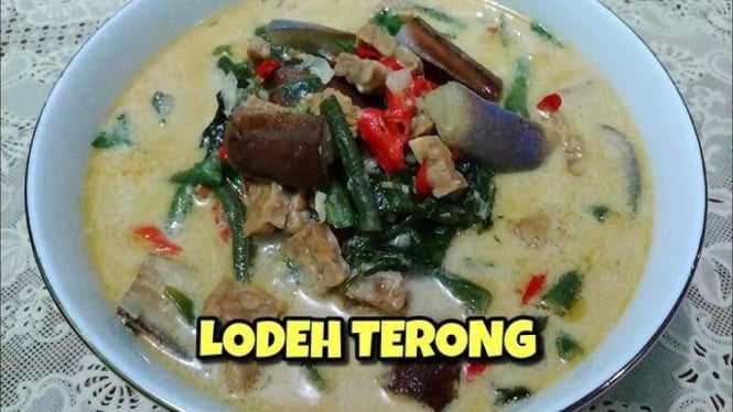 Lodeh Terong Ungu