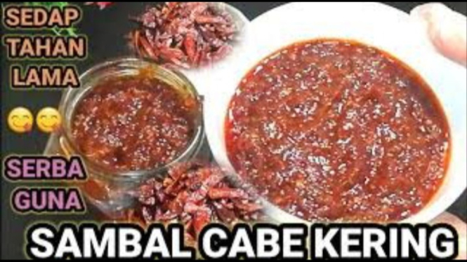 Sambal Goreng Cabe Kering