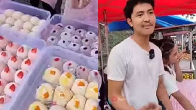 Samudra Alvina penjual mochi