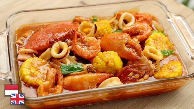 Resep Seafood Saus Padang