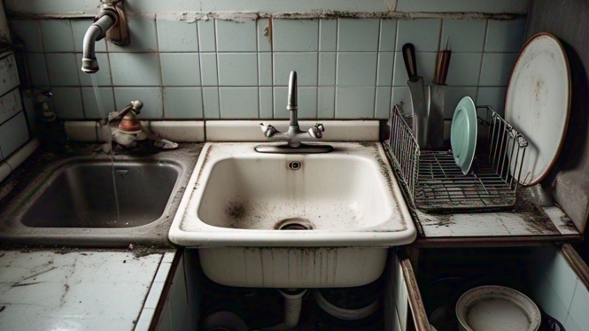 Kitchen Sink, Wastafel, dan Rak Piring