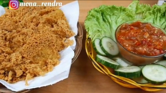 Ayam Kremes Bumbu Terasi