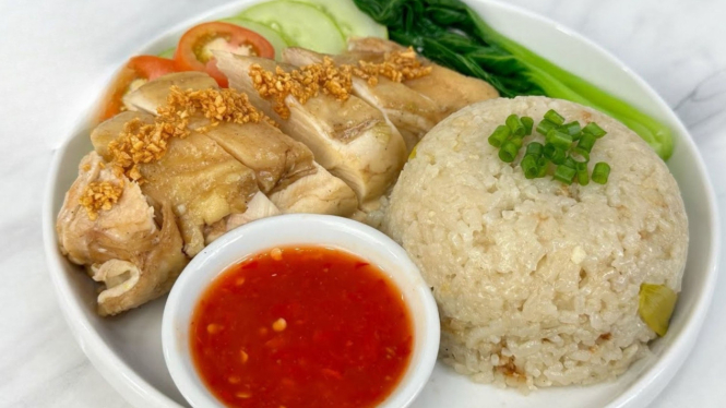 Nasi Ayam Hainan Rice Cooker