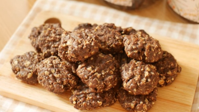 Cookies Oatmeal Coklat