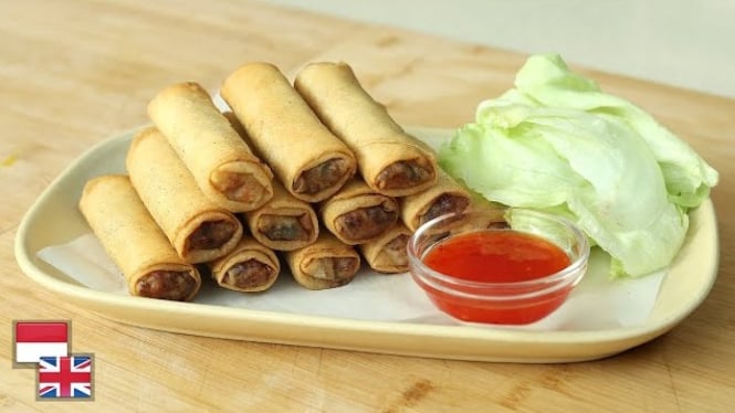 Lumpia Goreng Ayam Sayur (Spring Roll)