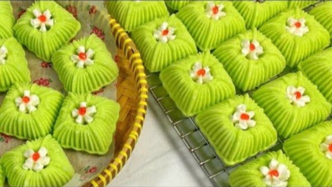 Bolu pandan mini