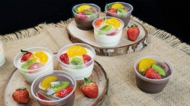 Puding buah