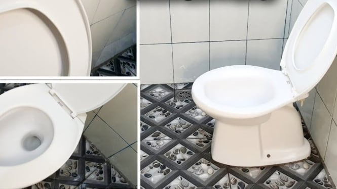 Membersihkan kerak kuning pada Toilet