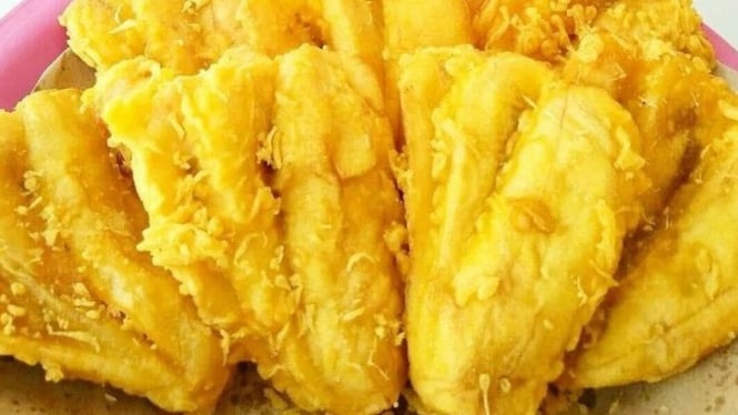 Pisang goreng krispi (foto ilustrasi).