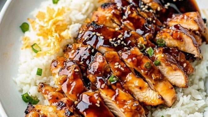 Chicken Teriyaki (foto ilustrasi).