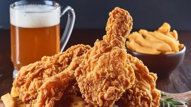 Fried Chicken (foto ilustrasi).