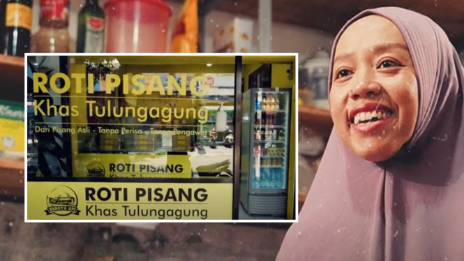 Alvia Nuraini, pemilik Roti Pisang Kereta Api