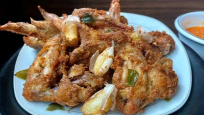 Ayam goreng gurih buat menu sahur si kecil