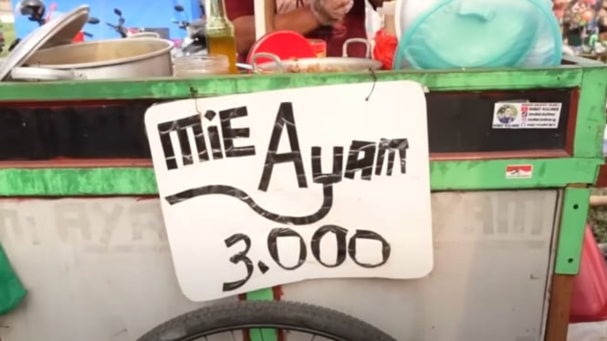 Mie Ayam Pak Rusdi Rp3.000an