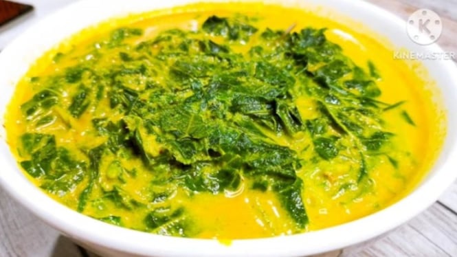 Gulai daun singkong rasa rendang buat menu sahur