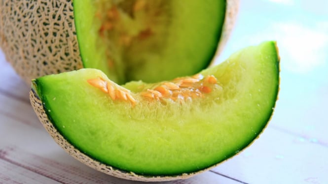 Memilih melon yang manis