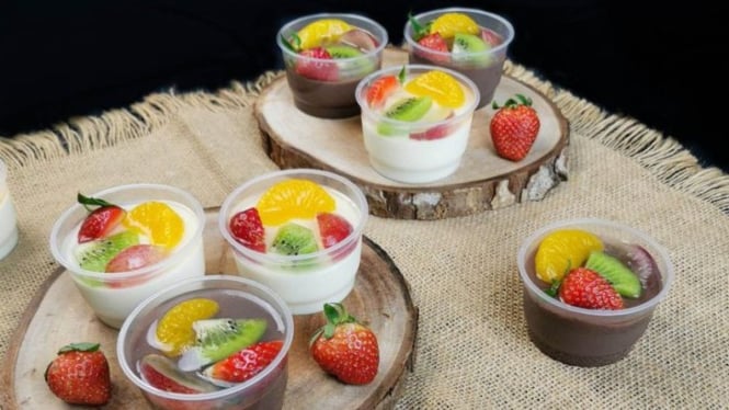 Puding buah