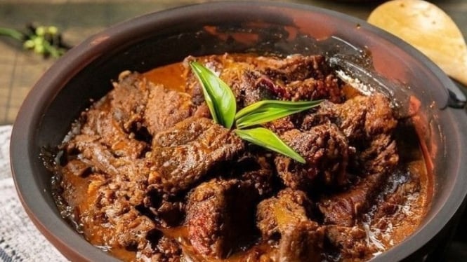 Rendang Daging Sapi (foto ilustrasi).