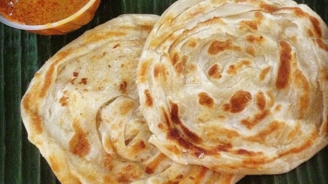 Roti Maryam (Roti Canai)