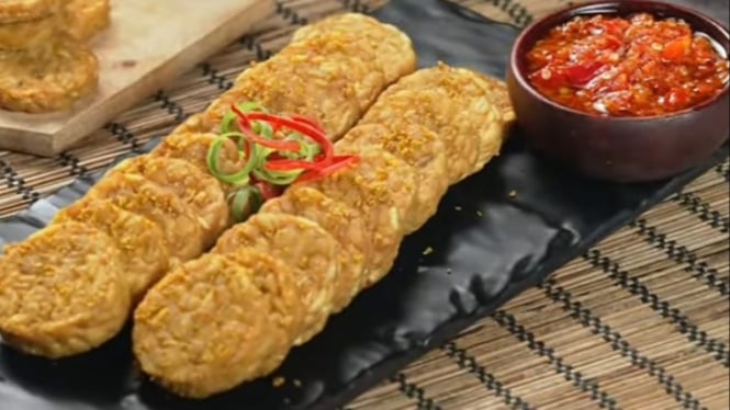 Tempe Goreng Sambal Goang