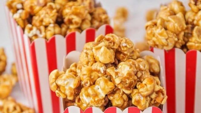 Popcorn karamel