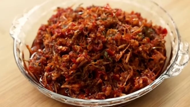 Sambal Teri Kecombrang