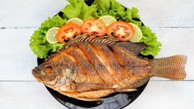 Ikan Goreng (Ilustrasi)