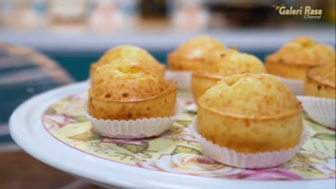 Kue Muffin Keju Tapioka