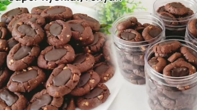 Cookies cokelat kacang