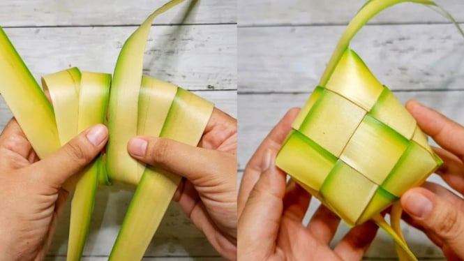 Membuat Ketupat