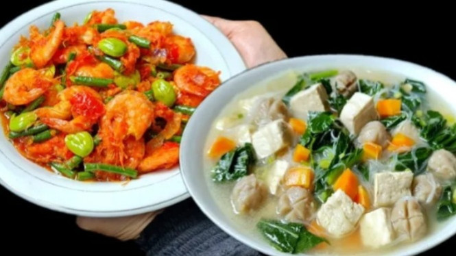 Dua resep menu harian tanpa ulek