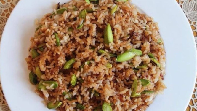 Nasi Goreng Pete Cumi Asin (foto ilustrasi).