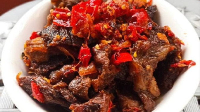 Dendeng Kering Balado