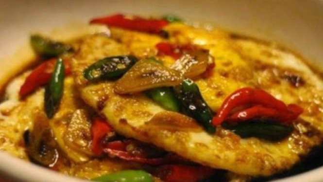 Telor Ceplok Kecap Pedas (foto ilustrasi).