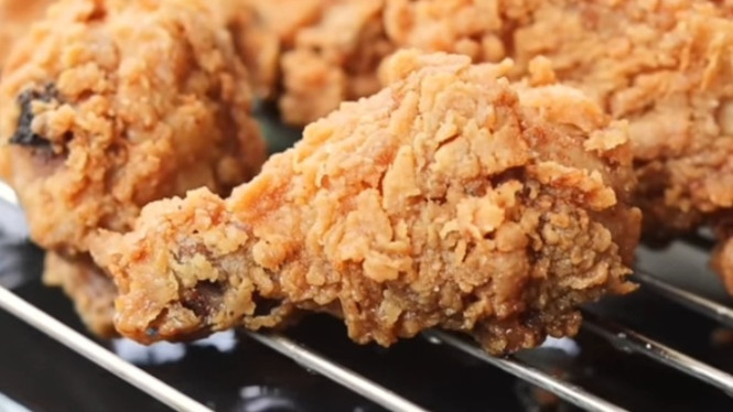 Fried Chicken ala Devina Hermawan