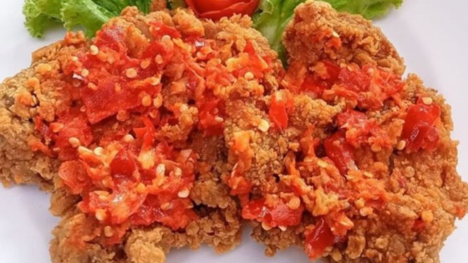 Ayam Geprek (foto ilustrasi).