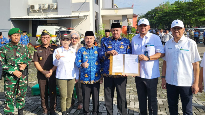 MoU PJT II dengan Pemkot Bekasi