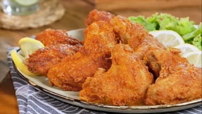 Sayap Ayam Pedas Gurih