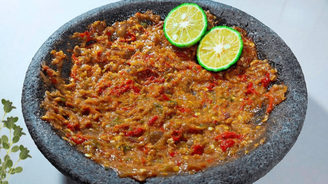 Sambal kencur khas sunda